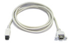Newnex 9-pin Plug to 6-pin Socket FireWire Cable - 2m/6ft (CFBEXTR-9602)